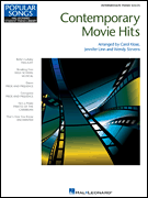Contemporary Movie Hits piano sheet music cover